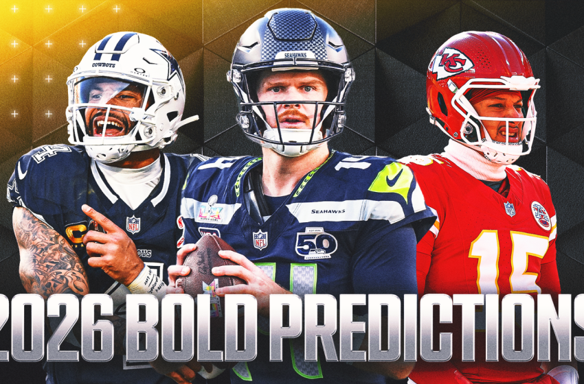  2026 NFL Bold Predictions: Cowboys Star Wins MVP, Chiefs Make a Comeback?