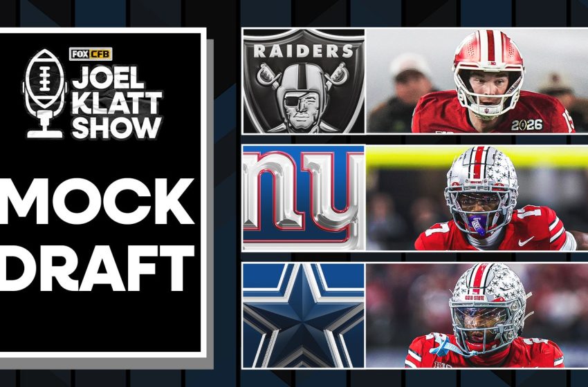  2026 NFL Mock Draft 1.0: Joel Klatt Predicts the Cowboys Get a Future All-Pro