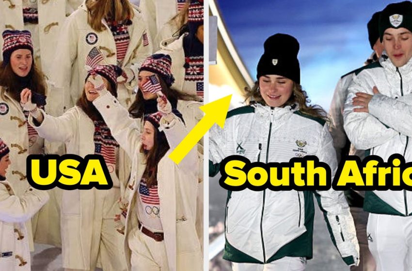  2026 Winter Olympics Opening Ceremony Outfits
