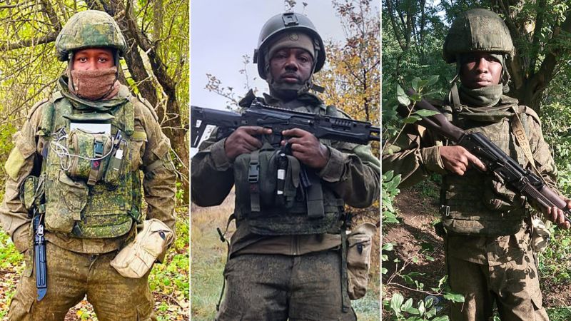  ‘You escape, or you die’: African men say Russia duped them into fighting in Ukraine