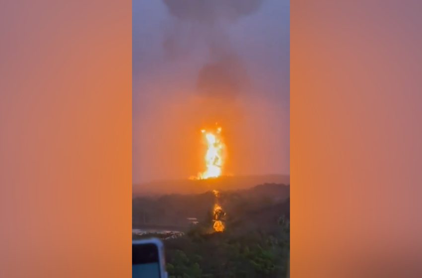  Mud volcano erupts near homes in Colombia; evacuations underway