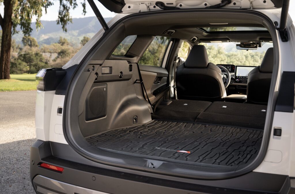 Toyota bZ Woodland cargo area