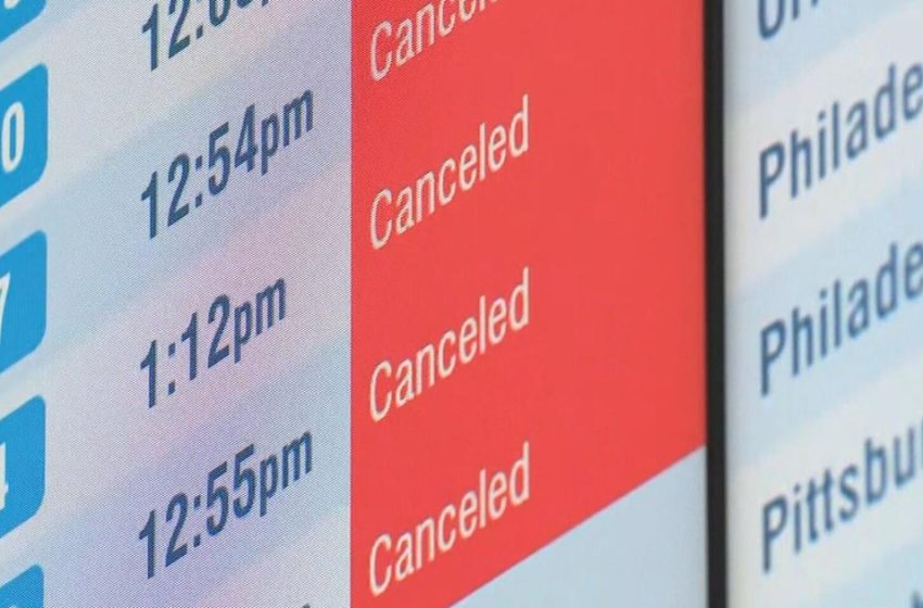  Logan Airport cancellations and delays skyrocket with Boston in blizzard warning