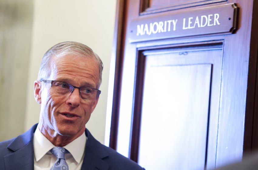  Senate GOP Leader John Thune says he disagrees with Trump that Congress should ‘nationalize’ elections