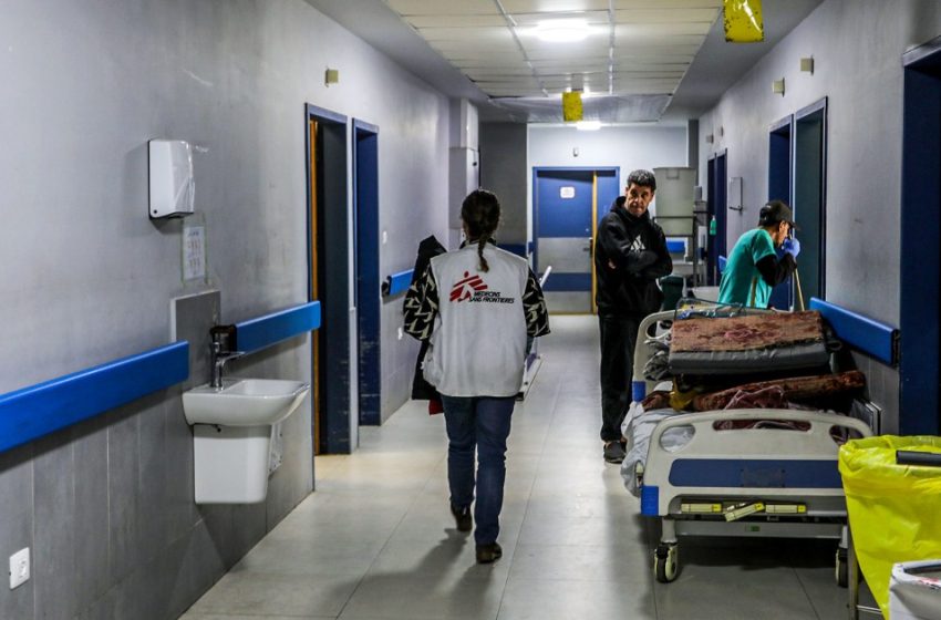  Doctors Without Borders suspends some work at Gaza’s Nasser Hospital due to presence of armed men