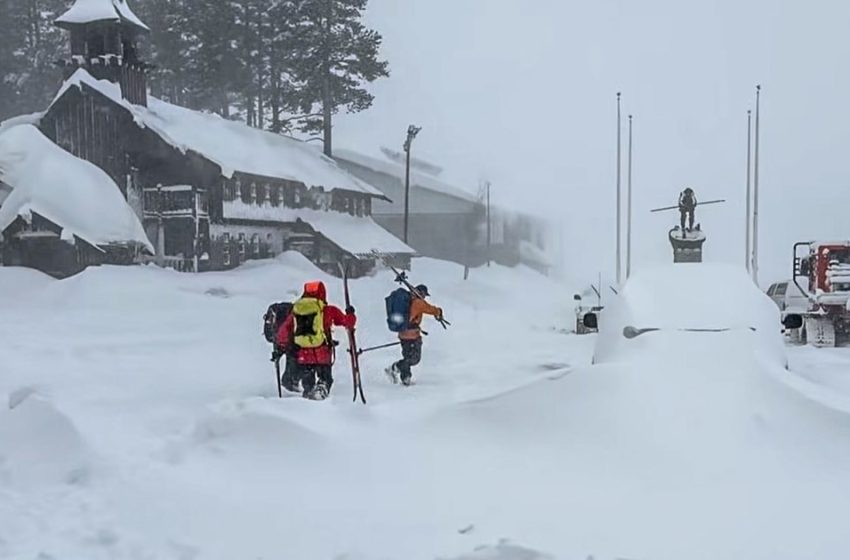  10 skiers missing, 6 stranded after avalanche near Lake Tahoe in California