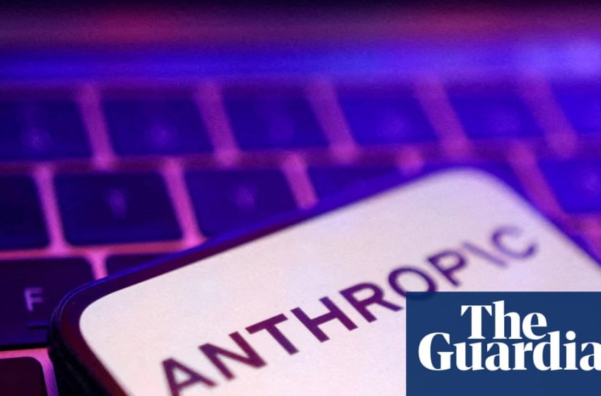  US AI giant accuses Chinese rivals of mass data theft | AI (artificial intelligence)