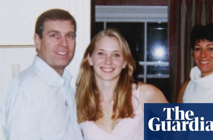  Email appears to confirm photo of Andrew Mountbatten-Windsor and Virginia Giuffre is real | Andrew Mountbatten-Windsor