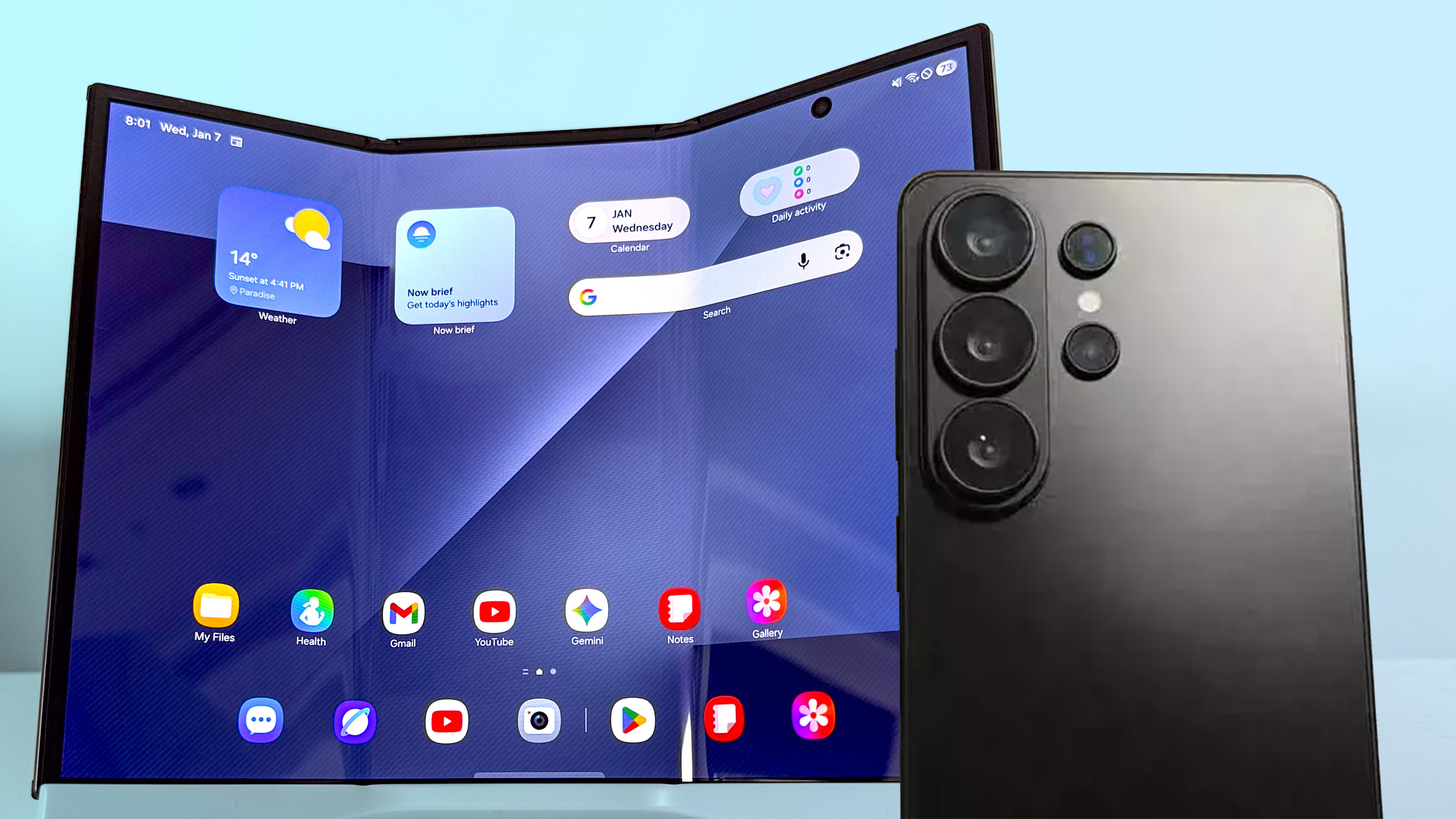 Galaxy Z TriFold vs Galaxy s26 Ultra