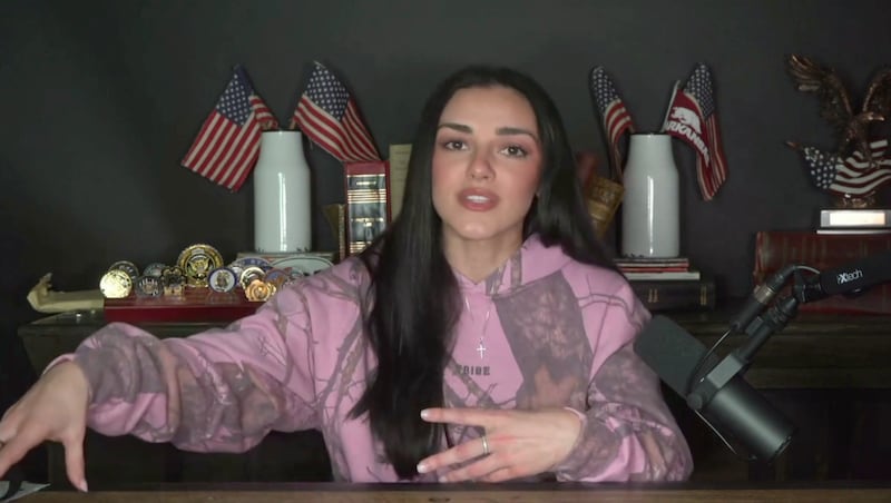 Alexis Wilkins on her podcast.