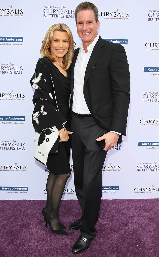 <p>Vanna White & John Donaldson</p>