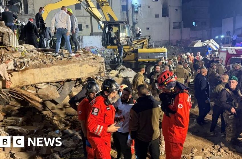  Fifteen killed in latest Lebanon building collapse, as warnings of neglect grow – BBC
