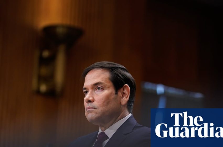  State department and Marco Rubio sued over order denying visas to 75 countries | US immigration