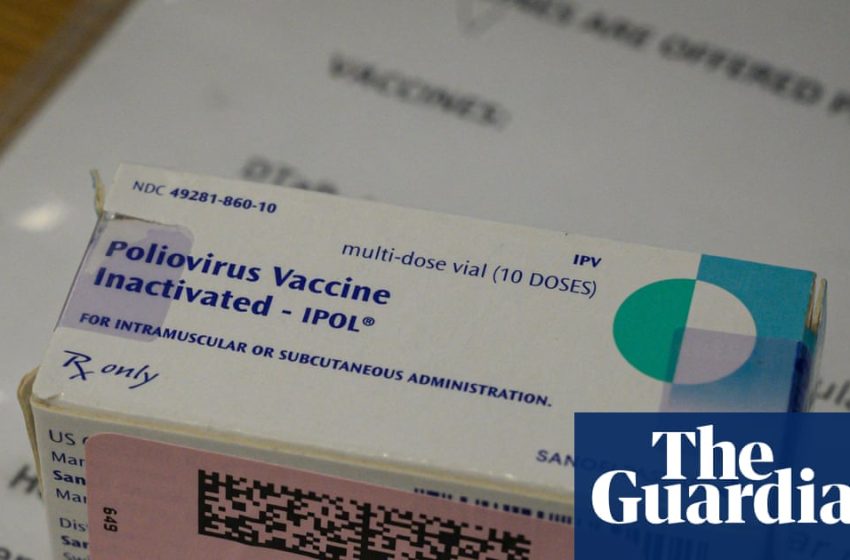  Fears of polio resurgence as US vaccine adviser questions need for childhood shots | US healthcare