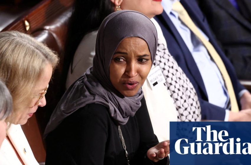  Ilhan Omar guest arrested for standing at Trump’s State of the Union address | State of the Union address