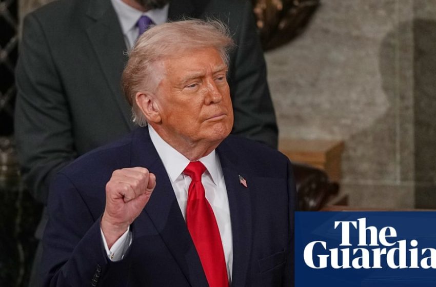  Jobs, gas prices and ending wars: factchecking Trump’s State of the Union claims | Donald Trump