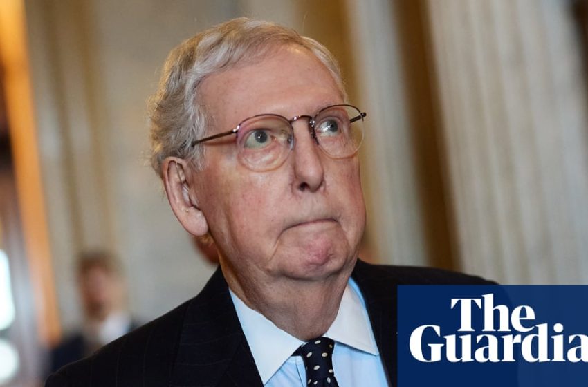  Mitch McConnell admitted to hospital with ‘flu-like symptoms’ | Republicans