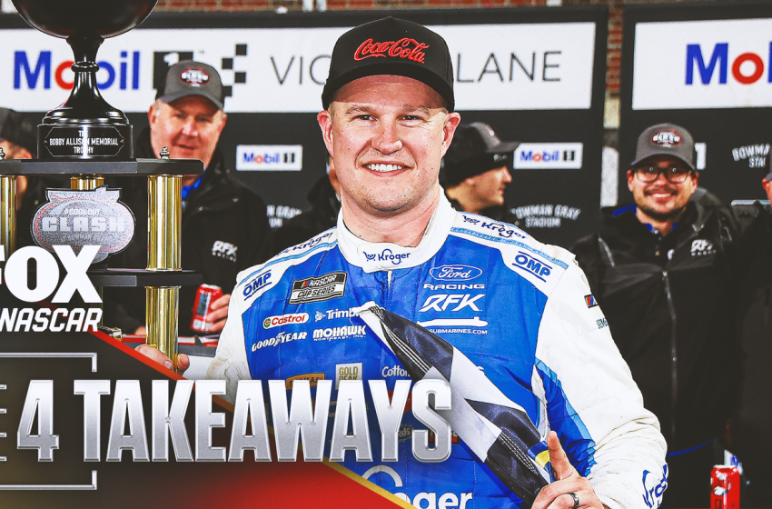  4 Takeaways From NASCAR’s Clash: Ryan Preece’s Big Breakthrough