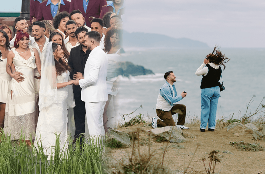  Couple married during Bad Bunny’s halftime show got engaged on the Oregon coast