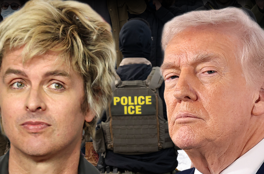  Green Day Calls Out ICE, Donald Trump in Pre-Super Bowl Performance