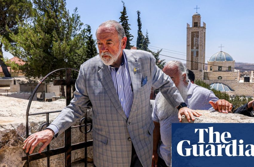  US envoy Mike Huckabee says it would be ‘fine’ if Israel took all Middle East land | Mike Huckabee