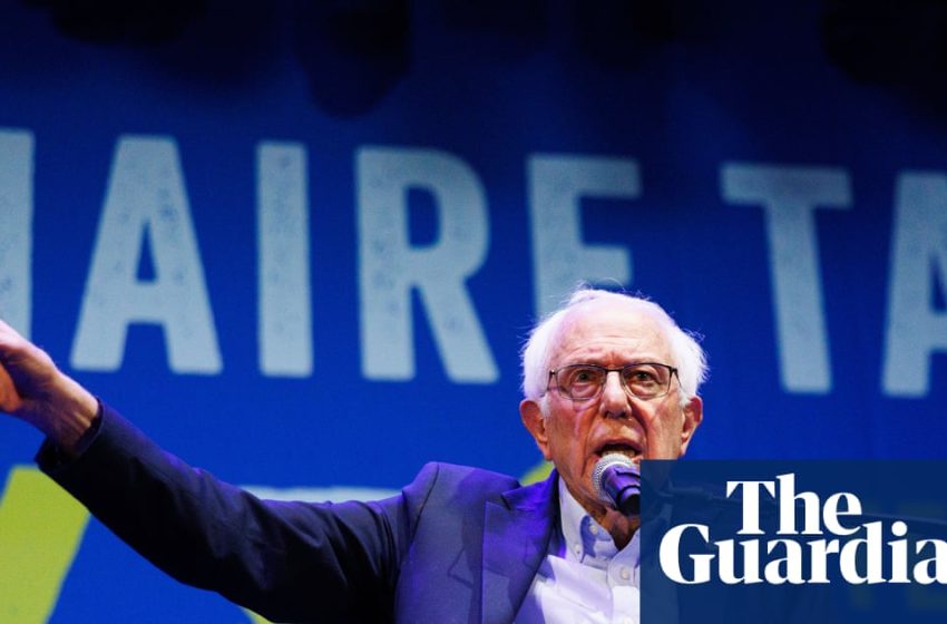  Bernie Sanders rails against billionaire ‘greed’ amid California tax battle | Bernie Sanders