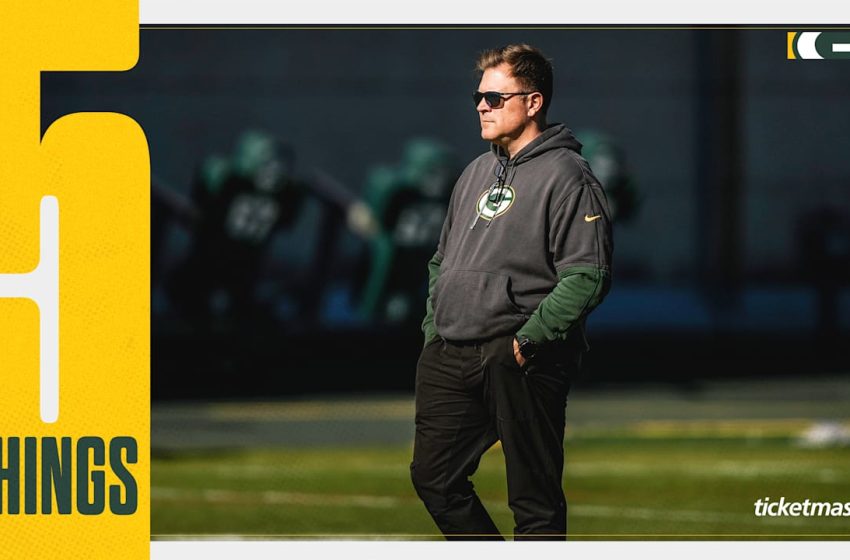  5 things learned from Packers GM Brian Gutekunst’s news conference