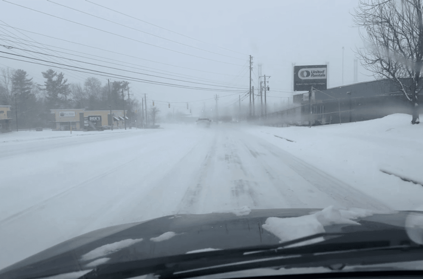  Current road conditions for Sunday, according to NCDOT