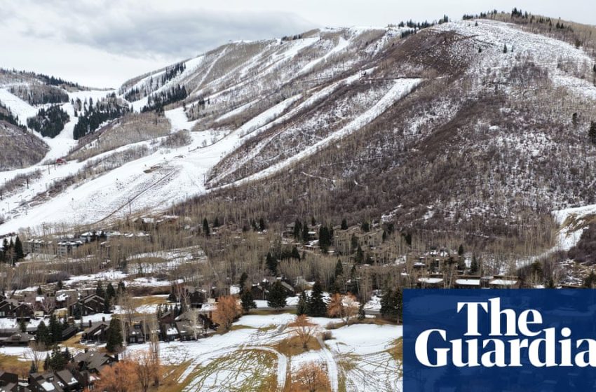  Western US gripped by extreme snow drought: ‘I’ve never seen a winter like this’ | US weather