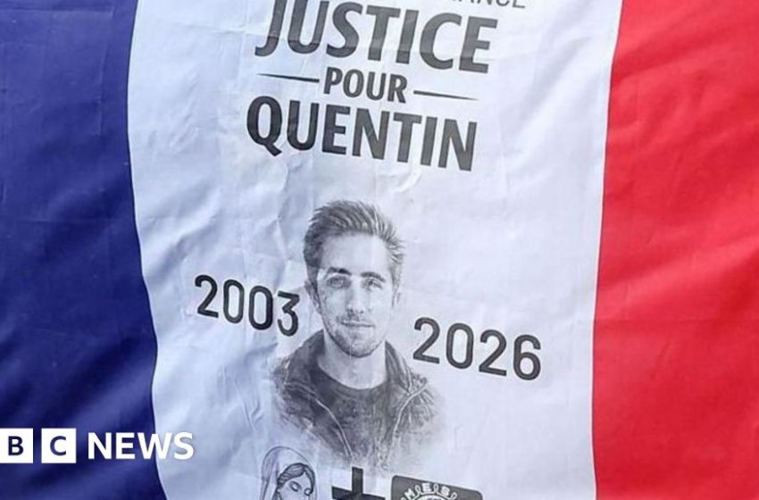  Nine arrested in France over death of far-right student – BBC