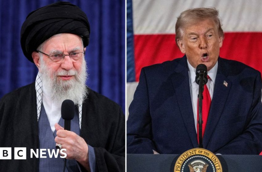  Trump: Iran regime change 'would be the best thing to ever happen' – BBC