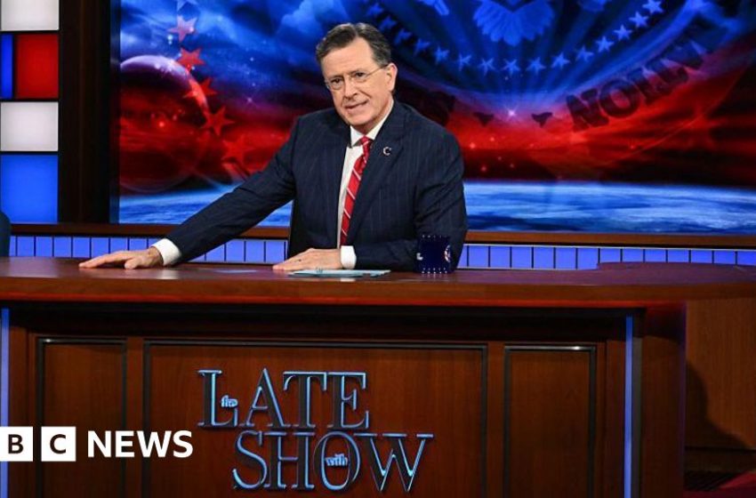  Stephen Colbert says network blocked interview with Democrat. CBS denies it – BBC
