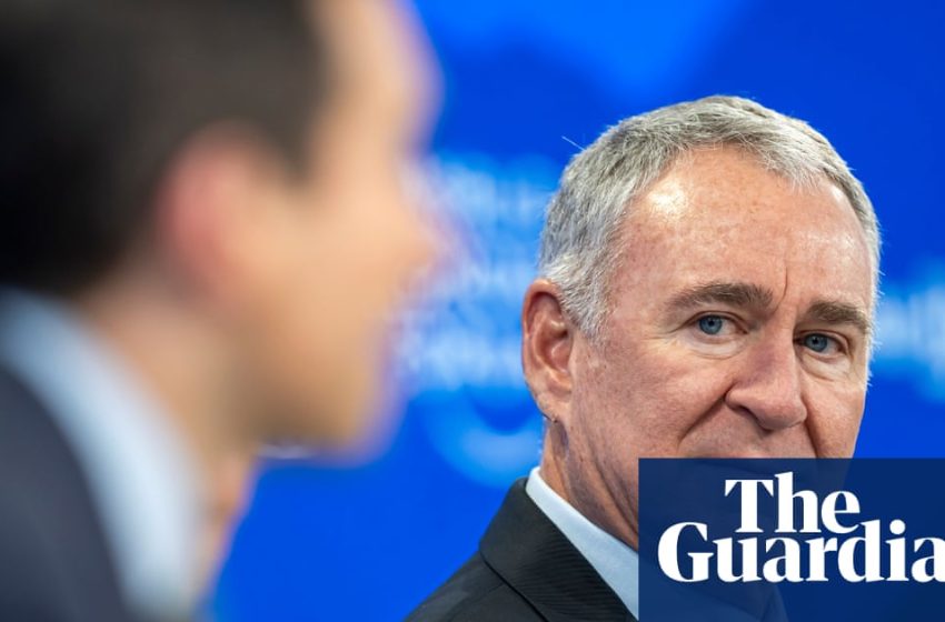  Billionaire US investor Ken Griffin accuses Trump White House of ‘enriching’ itself | Trump administration