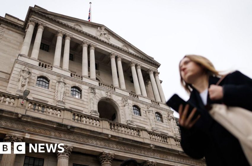  Bank of England expected to hold interest rates – BBC