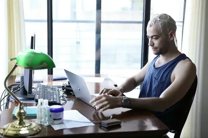 A Novocure patient. The technology has already been approved for use in the treatment of glioblastoma brain cancer.