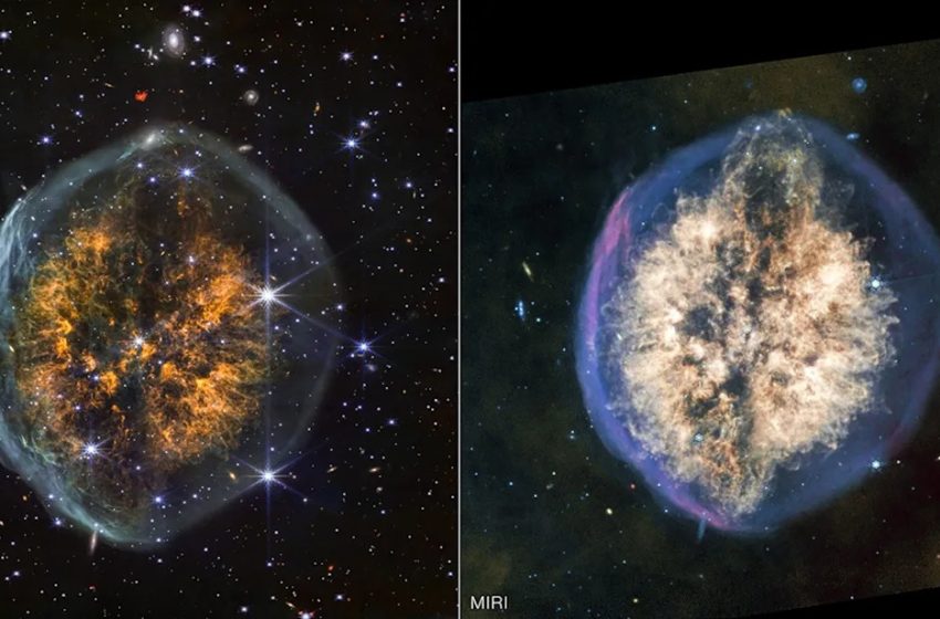  Eerie brainlike nebula captured in stunning new JWST images