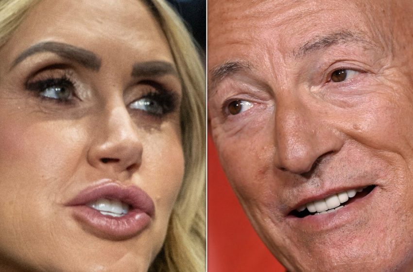  Aspiring Pop Star Lara Trump Clashes With Springsteen On ICE