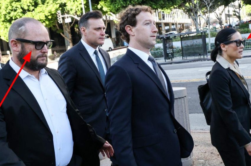  Zuckerberg’s Courthouse Entourage Showed up in Meta Ray-Bans