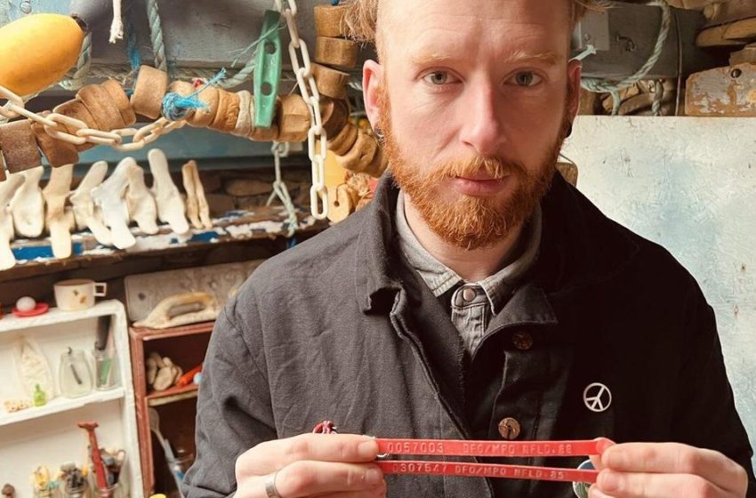  Newfoundland lobster tags from the 1980s among plastic trash washing up in Scotland