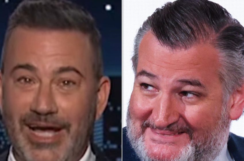  Jimmy Kimmel Has 1 Blunt Question For Ted Cruz After Trump Praise