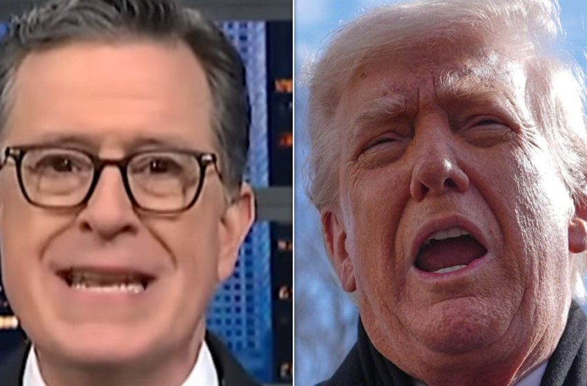  Stephen Colbert Pokes Trump In One Of His Sorest Of All Sore Spots