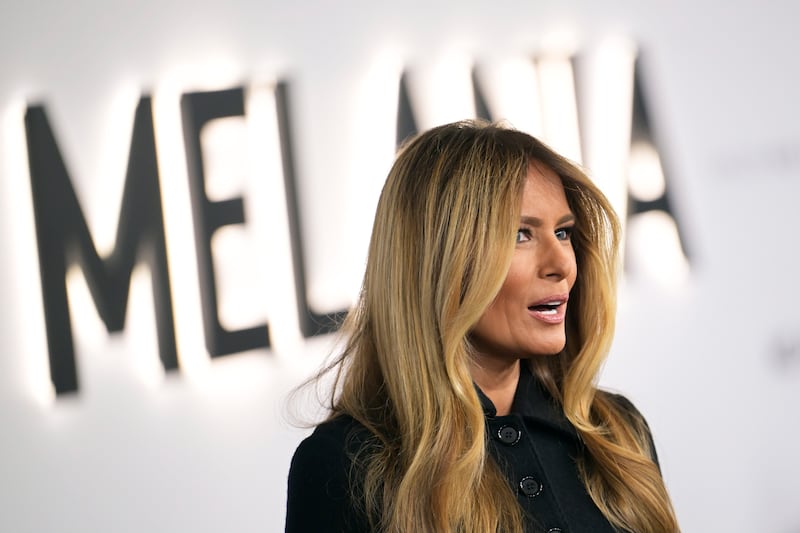 Melania Trump at Amazon MGM Studios' film, "MELANIA" World Premiere held at the Trump-Kennedy Center on January 29, 2026 in Washington, D.C.
