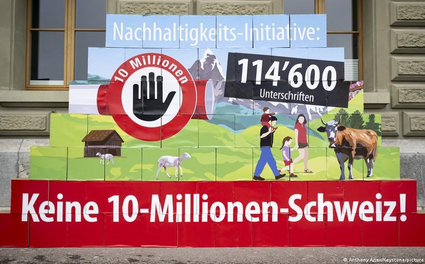  Switzerland to vote on capping population at 10 million