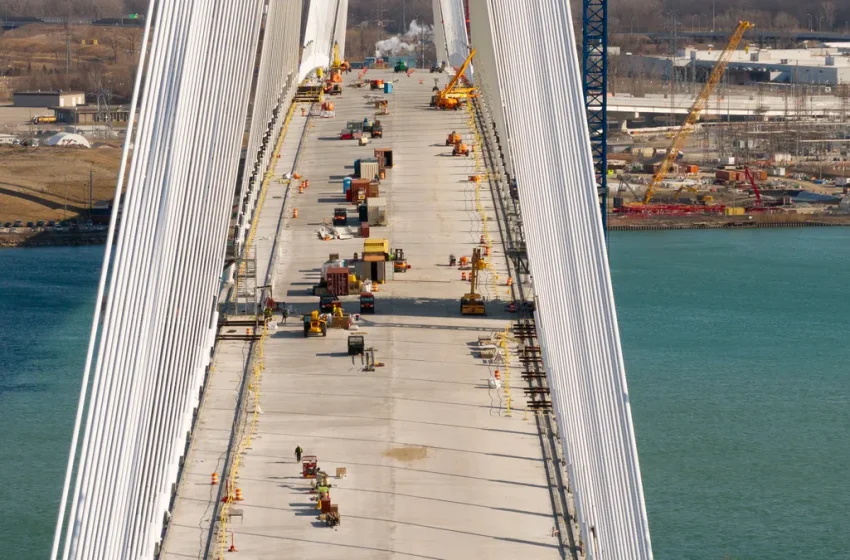  Top Michigan Republicans defend Trump’s Gordie Howe Bridge threats