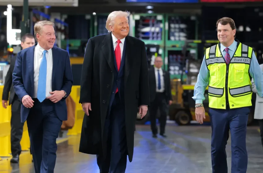  Ford worker who heckled Trump kept job, ‘no discipline’ on record
