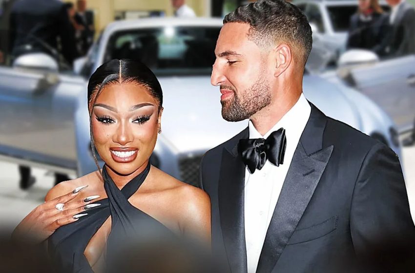 Klay Thompson surprise gifts Megan Thee Stallion a crazy new Bently