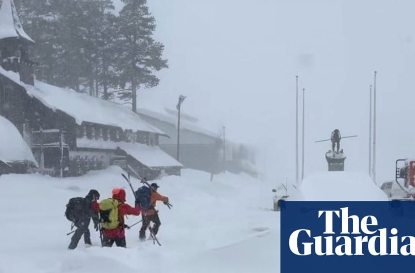  Search continues for nine skiers missing after US avalanche near Lake Tahoe | California