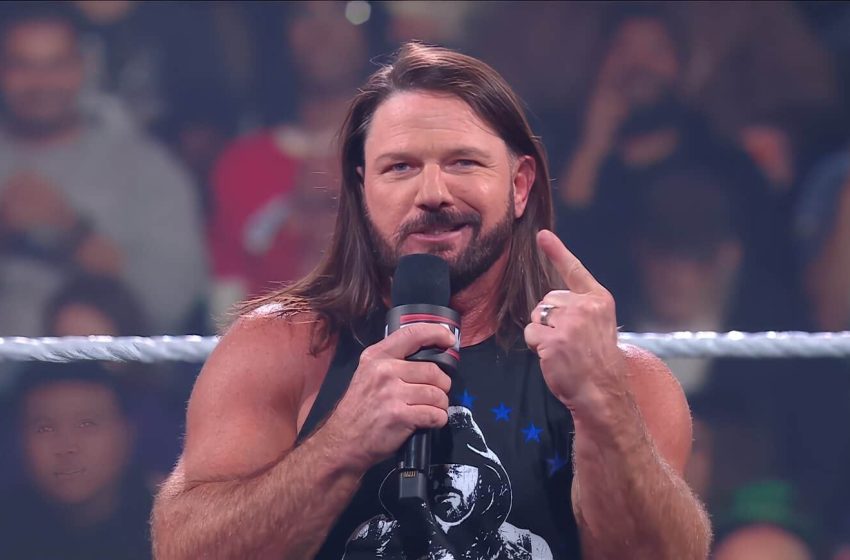  REPORT: AJ Styles Signs A New Contract With WWE