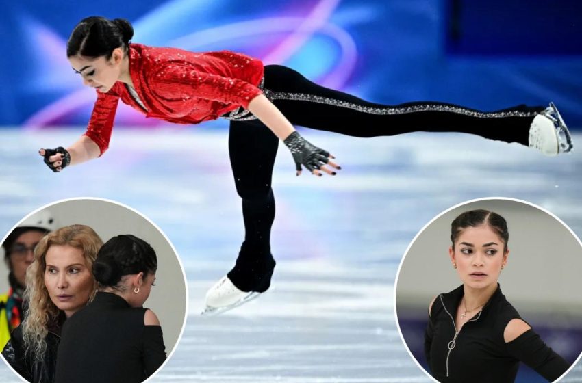  Adeliia Petrosian saves best for Olympics with Russian coach in middle of figure skating storm