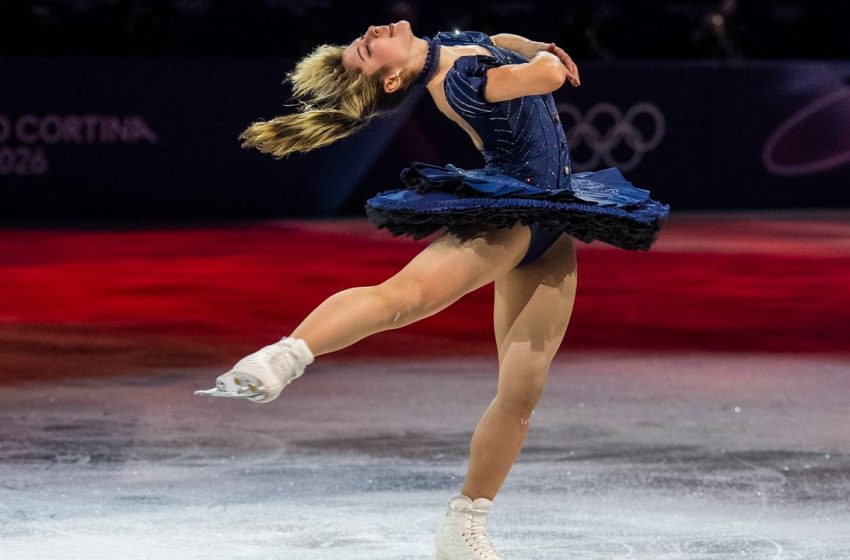  Alysa Liu Skates to PinkPantheress at Olympic Gala